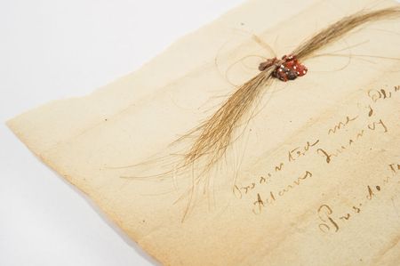 Lot #1 John Adams’s Lock of Hair - Image 3