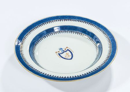 Lot #2002 Thomas Jefferson White House China Soup Bowl - Image 4