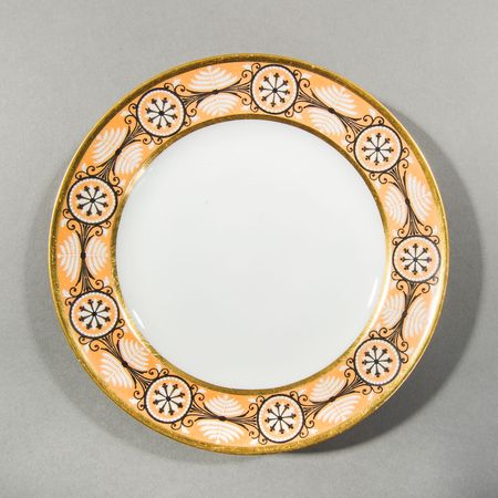 Lot #331 James Madison Official White House China Dinner Plate - Image 1