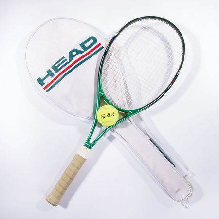 Lot #306 George Bush’s Tennis Racket - Image 1