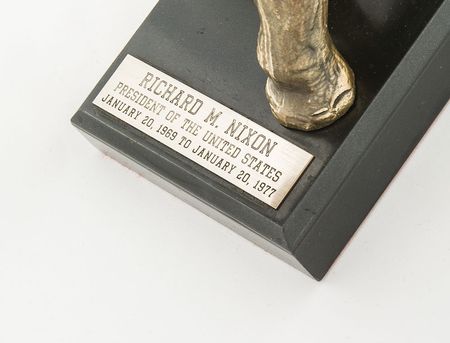 Lot #258 Richard Nixon’s Silver Elephant - Image 2