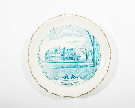 Lot #17 William H. Taft’s Summer Home Plate - Image 1