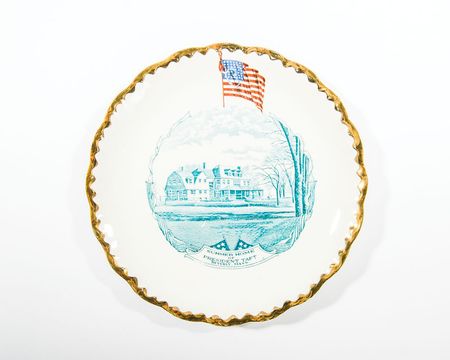 Lot #16 William H. Taft’s Summer Home Plate - Image 1
