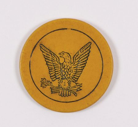 Lot #37 Warren G. Harding?s Mahogany Poker Set - Image 4