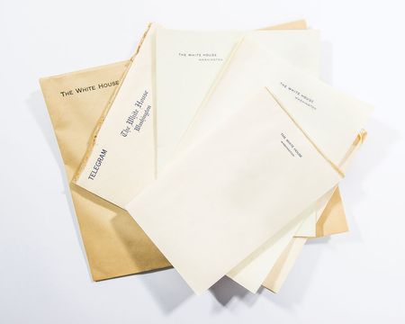 Lot #95 Franklin D. Roosevelt White House Writing Materials - Image 3
