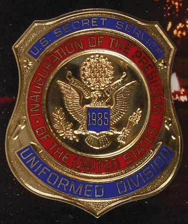 Lot #297 Ronald Reagan and George Bush Secret Service Badges - Image 2