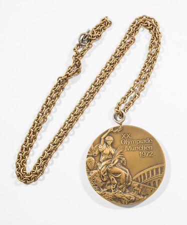 Lot #442 Munich Olympics 1972 Bronze Winners Medal - Image 1