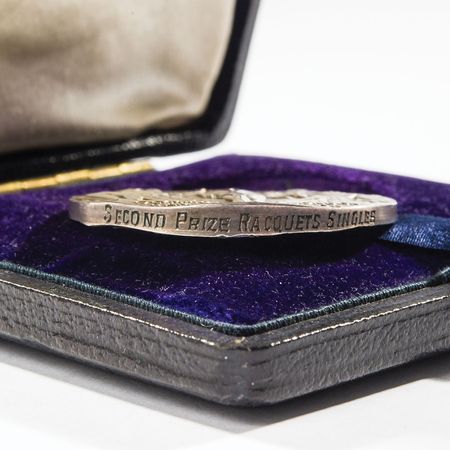 Lot #379 London Olympics 1908 Silver Winners Medal - Image 6