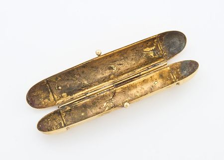 Lot #406 Paris Olympics 1924 Cigar Case - Image 1