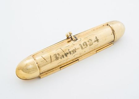 Lot #406 Paris Olympics 1924 Cigar Case - Image 2