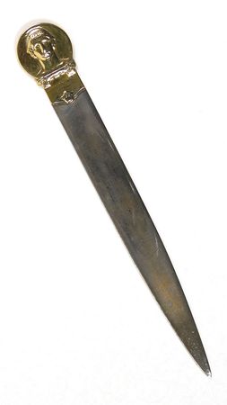 Lot #392 Stockholm 1912 Summer Olympics Letter Opener - Image 1