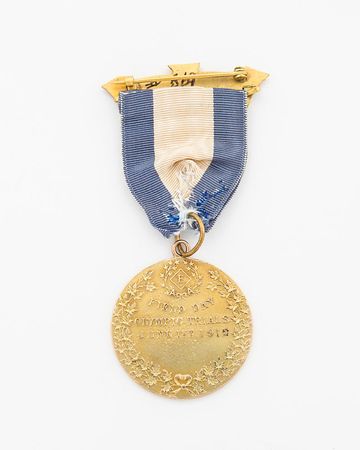 Lot #387 Stockholm Olympics 1912 Gold Qualifying Winners Medal - Image 2