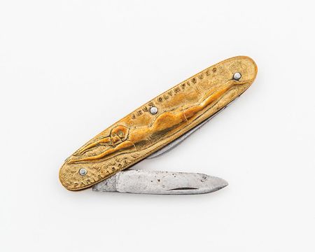 Lot #407 Paris Olympics 1924 Pocket Knife - Image 1