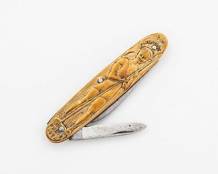 Lot #407 Paris Olympics 1924 Pocket Knife - Image 2