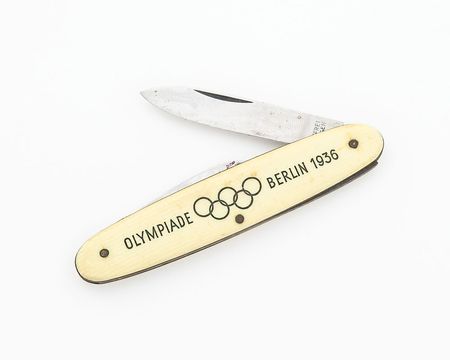 Lot #430 Berlin Olympics 1936 Pocket Knife - Image 1