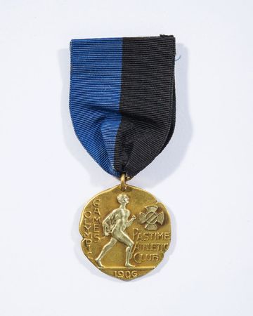 Lot #378 Pastime Athletic Club NYC 1906 Medal - Image 1