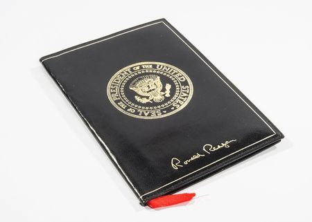 Lot #288 Ronald Reagan’s Leather Calendar Case - Image 1