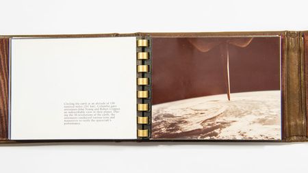Lot #300 Ronald Reagan Space Shuttle Photo Album - Image 5