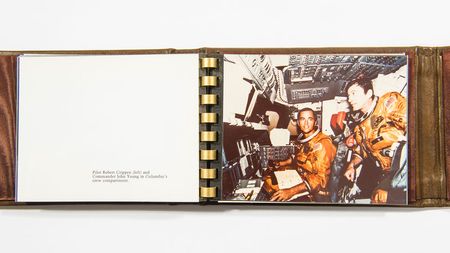 Lot #300 Ronald Reagan Space Shuttle Photo Album - Image 6