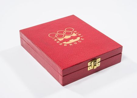 Lot #443 Innsbruck Olympics 1976 Gold Winners Medal - Image 6