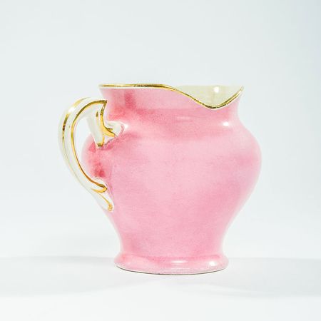 Lot #167 Harry S. Truman White House Queens? Room?s Pink Pitcher - Image 1
