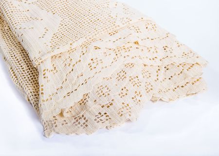 Lot #131 Franklin D. Roosevelt?s Hand-crocheted Eagle Bedspread - Image 3