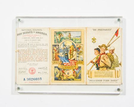 Lot #356 Gus Grissom’s Boy Scout Card - Image 2