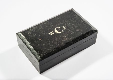Lot #318 Bill Clinton?s Marble Box - Image 1
