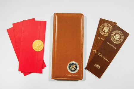 Lot #320 Bill Clinton Card Holder - Image 1