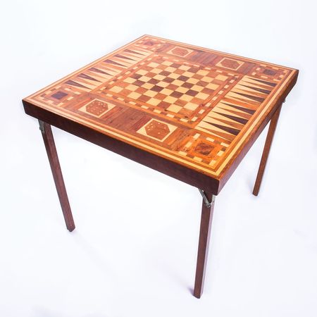 Lot #181 White House Handmade Game Table - Image 1