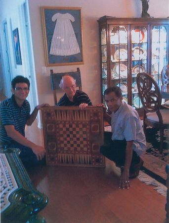 Lot #181 White House Handmade Game Table - Image 4