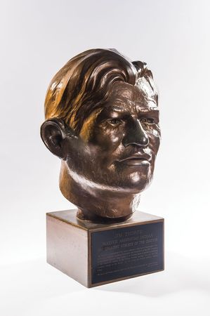 Lot #446 Jim Thorpe Bust - Image 1