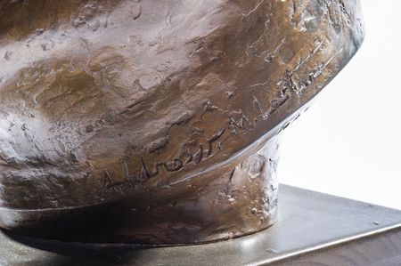 Lot #446 Jim Thorpe Bust - Image 3