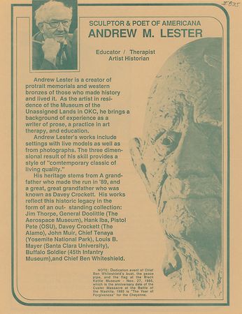 Lot #446 Jim Thorpe Bust - Image 4
