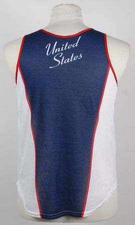 Lot #454 Carl Lewis Signed Jersey - Image 2