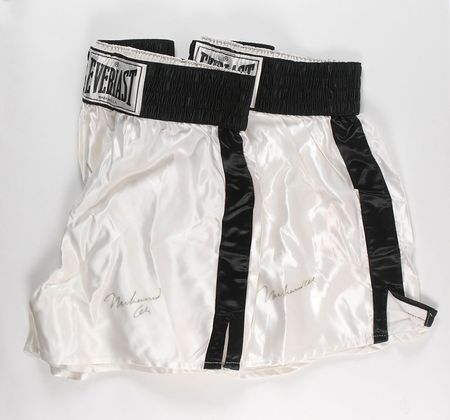 Lot #453 Muhammad Ali Pair of Two Boxing Trunks - Image 1