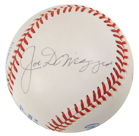 Lot #452 George Bush, Ted Williams, and Joe DiMaggio Signed Baseball - Image 3