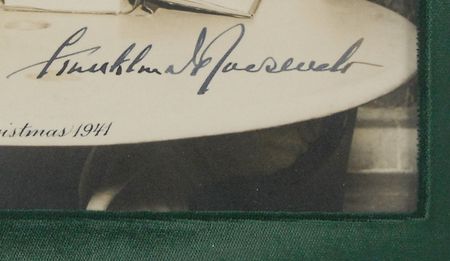 Lot #82 Franklin and Eleanor Roosevelt Signed Photograph - Image 2