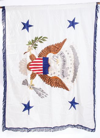 Lot #302 George Bush’s Vice Presidential Flag - Image 2