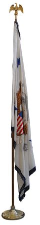Lot #302 George Bush’s Vice Presidential Flag - Image 3