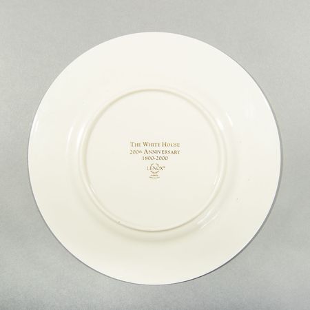 Lot #343 Bill Clinton Official Presidential Salad Plate - Image 2