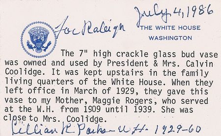 Lot #58 Grace Coolidge Collection of Six Items - Image 6