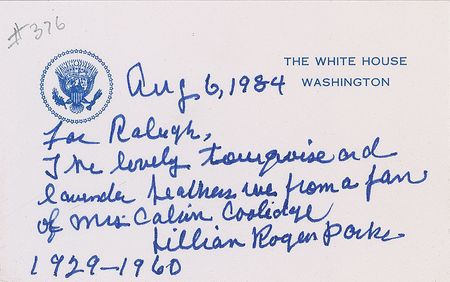 Lot #59 Grace Coolidge Collection of Five Items - Image 4