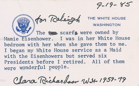 Lot #211 Mamie Eisenhower Collection of Fifteen Items - Image 7