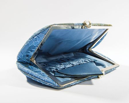 Lot #214 Elvira Doud’s Rosenstein Designer Lace Purse - Image 2