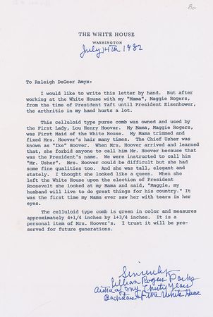 Lot #74 Lou Henry Hoover Collection of Four Items - Image 2