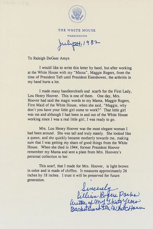 Lot #74 Lou Henry Hoover Collection of Four Items - Image 4