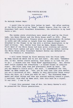 Lot #74 Lou Henry Hoover Collection of Four Items - Image 5