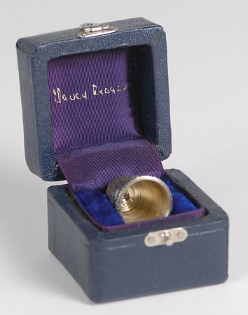 Lot #301 Nancy Reagan Silver Thimble - Image 5