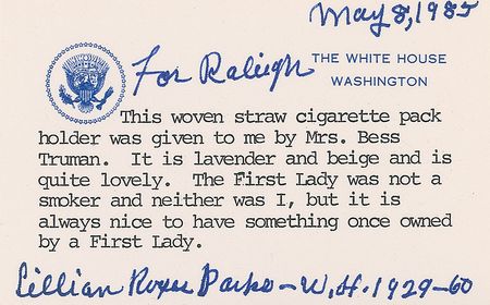 Lot #168 Bess Truman Collection of Seven Items - Image 7